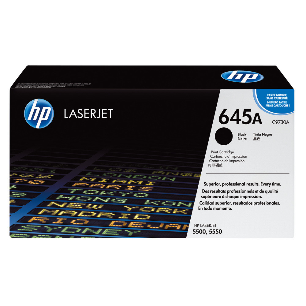 HP 645A Toner authentique C9730A - Noir