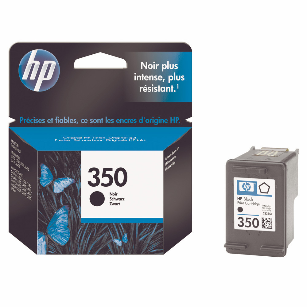 HP 350 Cartouche d'encre authentique CB335EE - Noir
