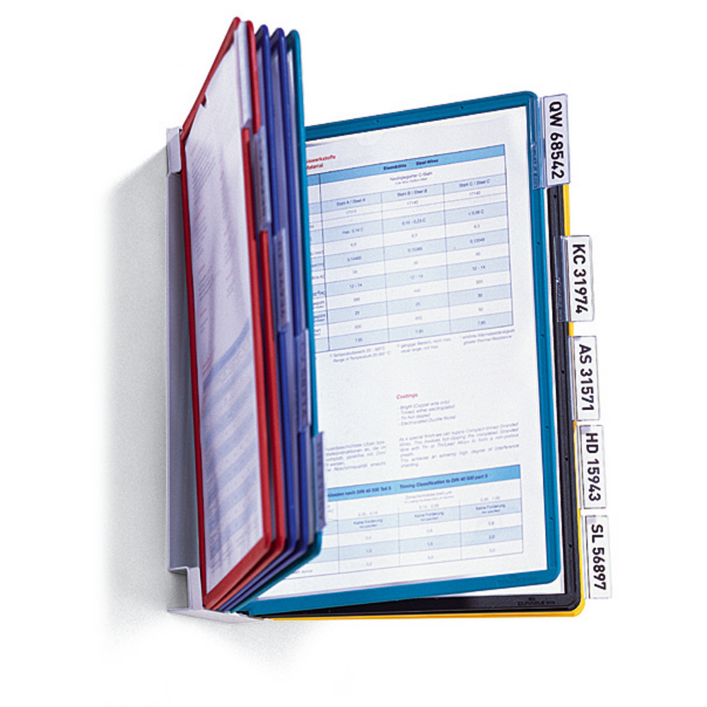 Durable Support mural Vario - 10 pochettes