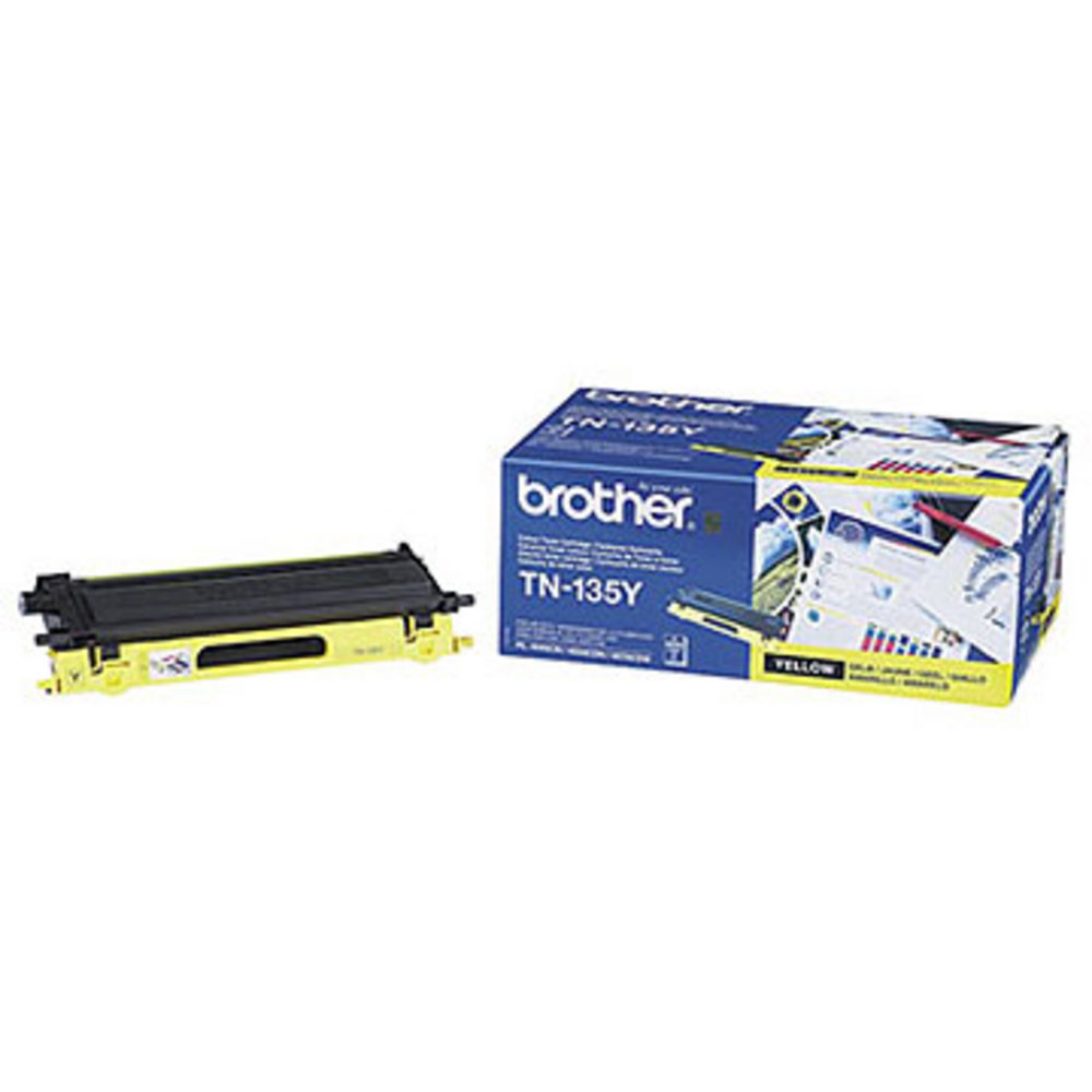 Brother TN 135 Jaune - vue 2
