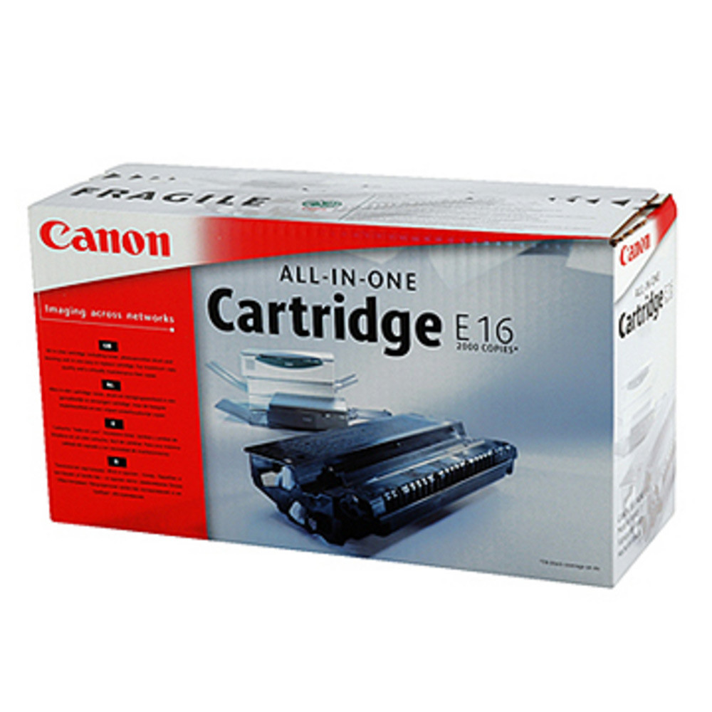 Canon E16 BK Toner authentique 1492A003 - Noir