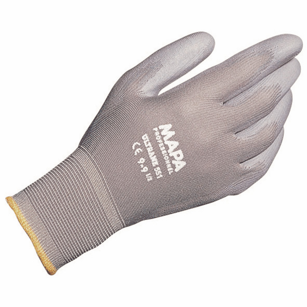 Mapa Gants pour manipulation fine Ultrane 551 - Gris - Taille 8