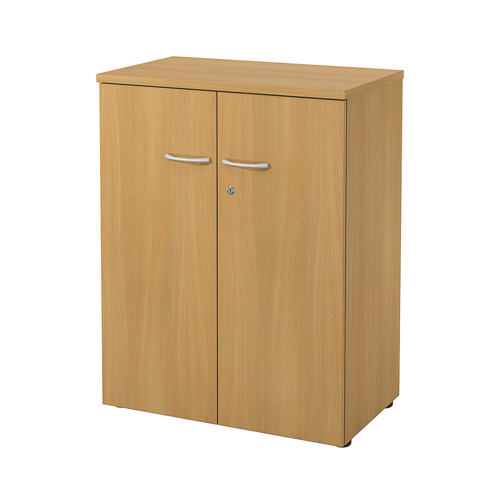 Armoire mi-hauteur portes battantes L.80 x P.48 x H.104 cm - Htre