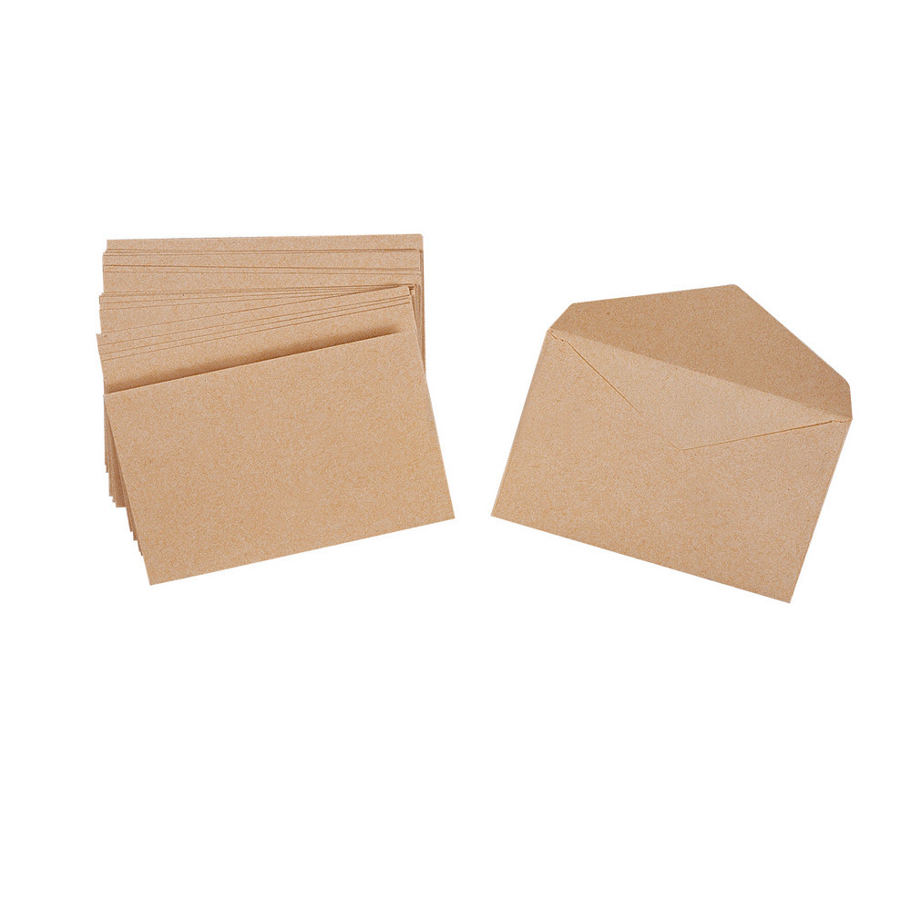 La Couronne Enveloppe lections 90 x 140 mm 70 g/m - Orange - Lot de 1000