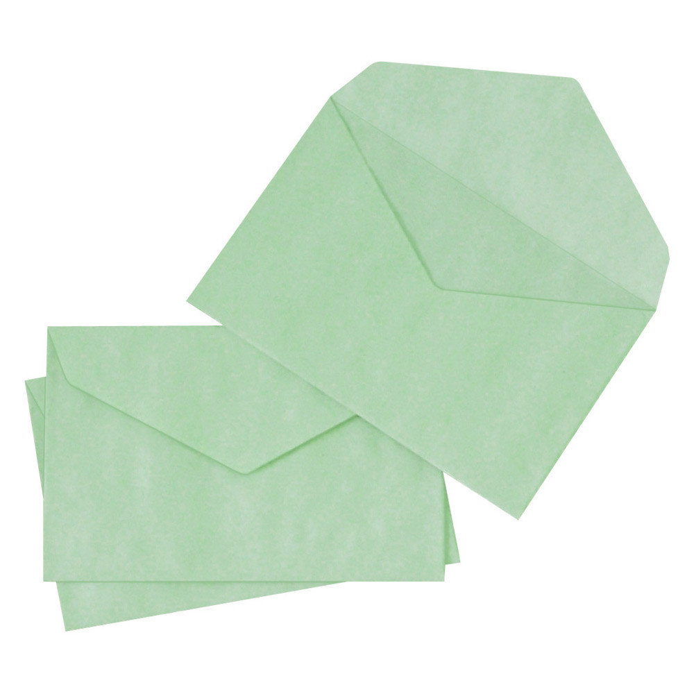 La Couronne Enveloppe lections 90 x 140 mm 70 g/m - Vert - Lot de 1000