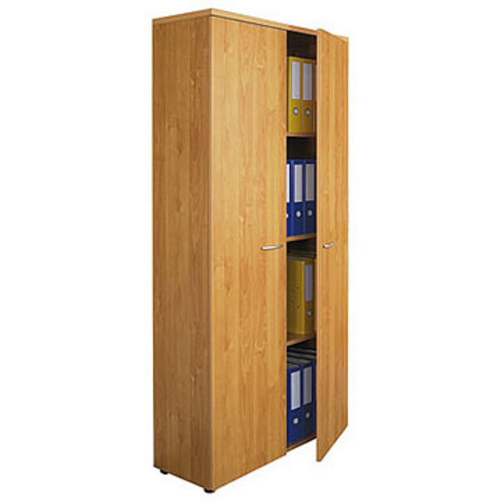 Placard Spacio H. 250 x L. 80 cm corps aulne portes aulne
