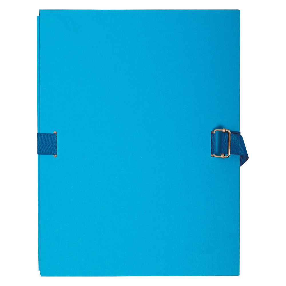 Exacompta Chemise extensible  rabat 24 x 32 cm - Bleu