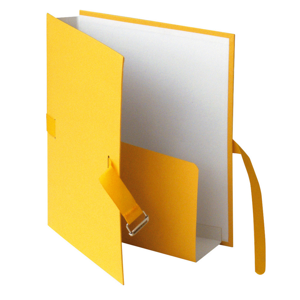 Exacompta Chemise extensible  rabat 24 x 32 cm - Jaune