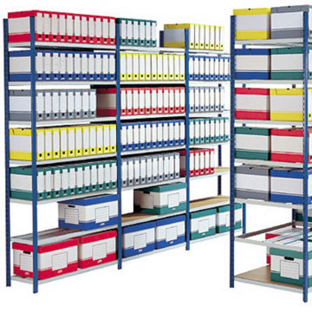 Rayonnage archives Maxipro - Double face - L. 150 x P. 70 cm - Elment Suivant
