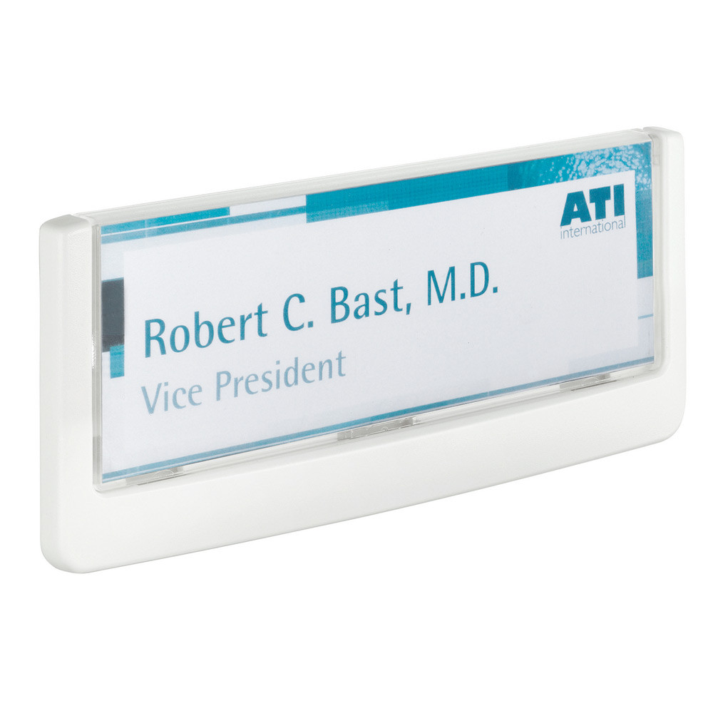 Durable Plaque de porte Click Sign 149x52,5 mm blanc