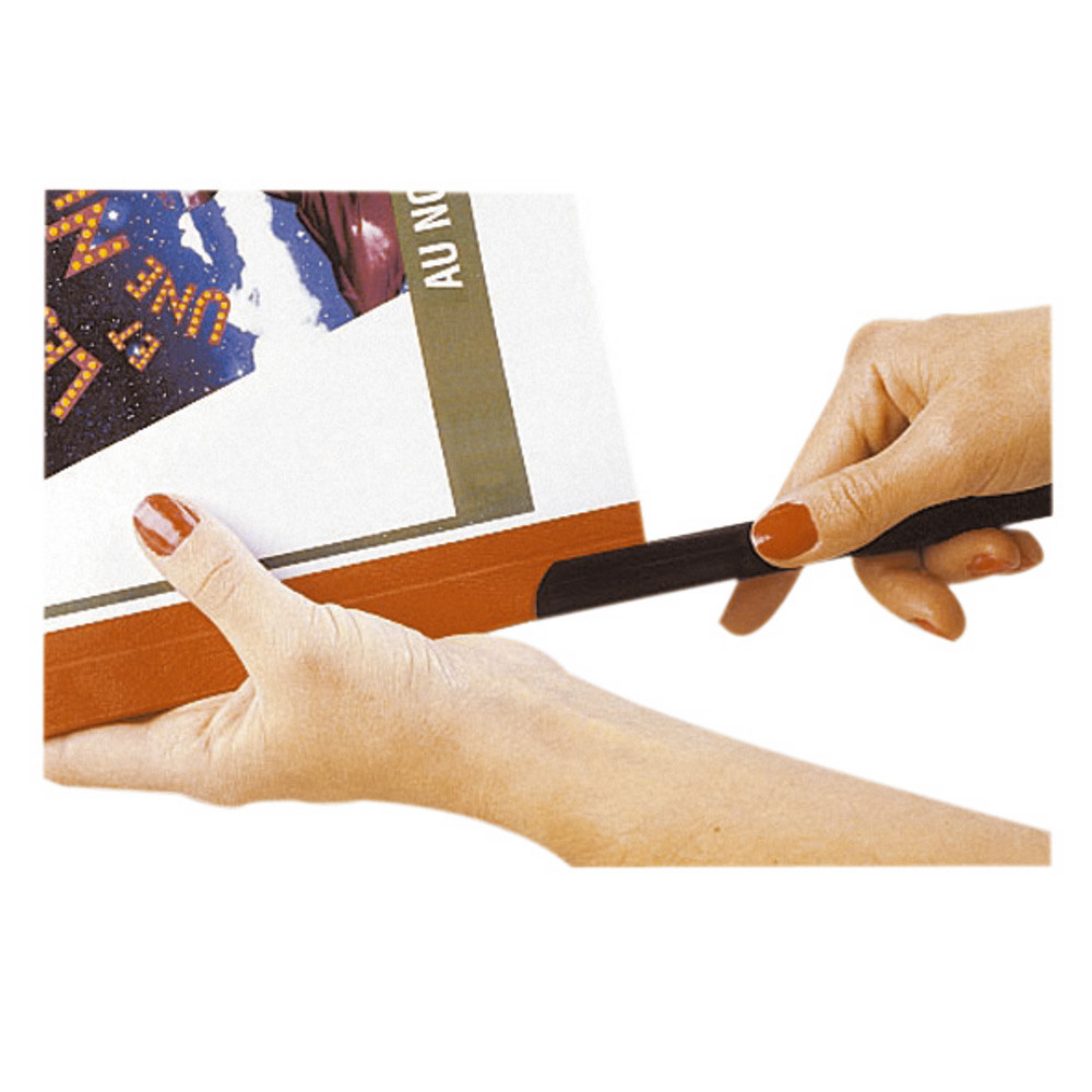 Fellowes Baguettes de reliure manuelle 3-6 mm - Noir - Bote de 50