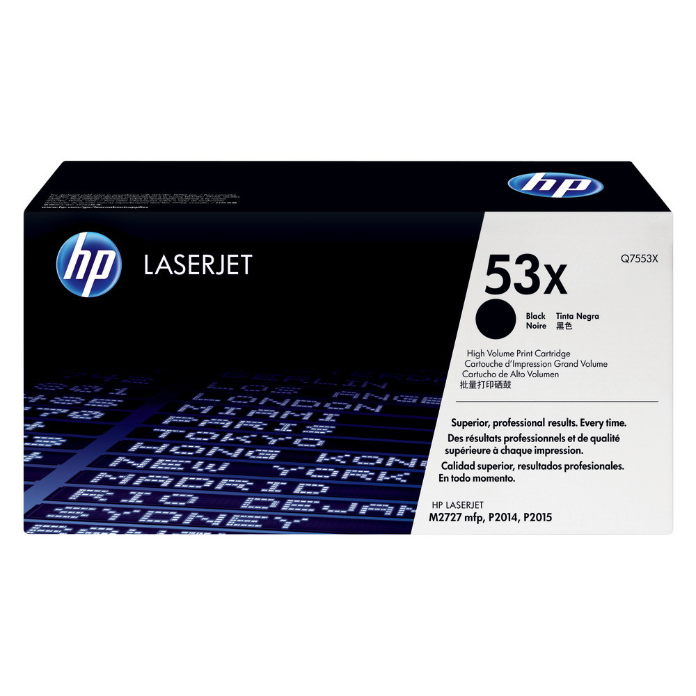 HP 53X Toner Q7553X - vue 3