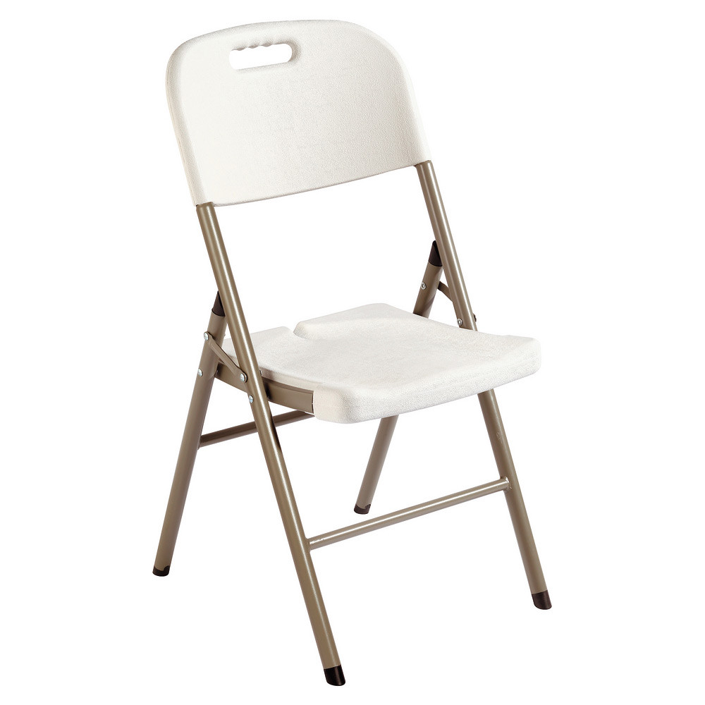 Chaise pliante en polythylne - Gris