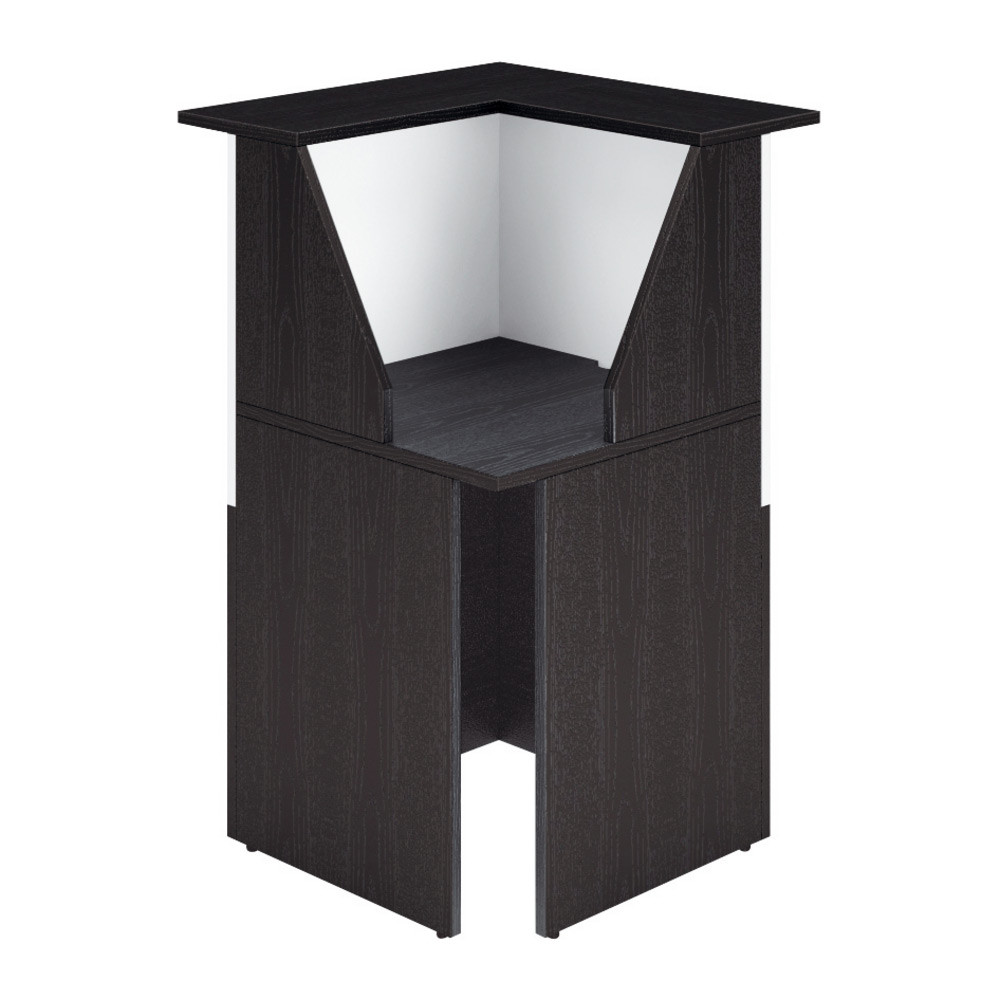 Angle 90 pour banque d'accueil OLA - L.76 cm - Noir