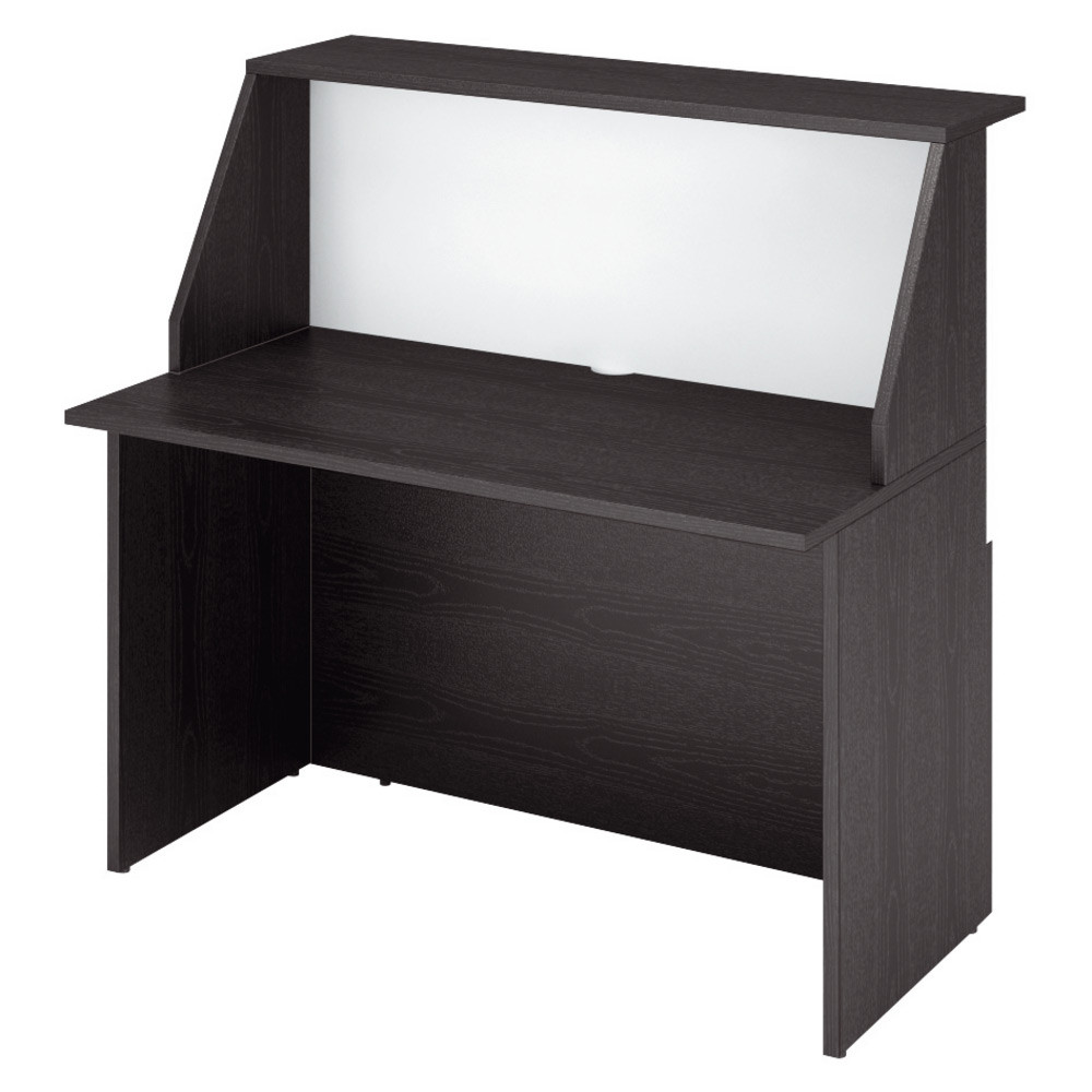 Module haut de banque d'accueil OLA - L.120 cm - Noir