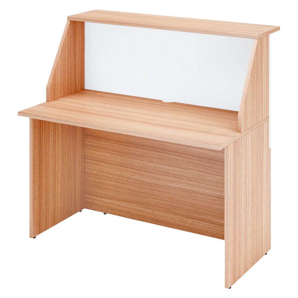 Module haut de banque d'accueil OLA - L.120 cm - Noyer