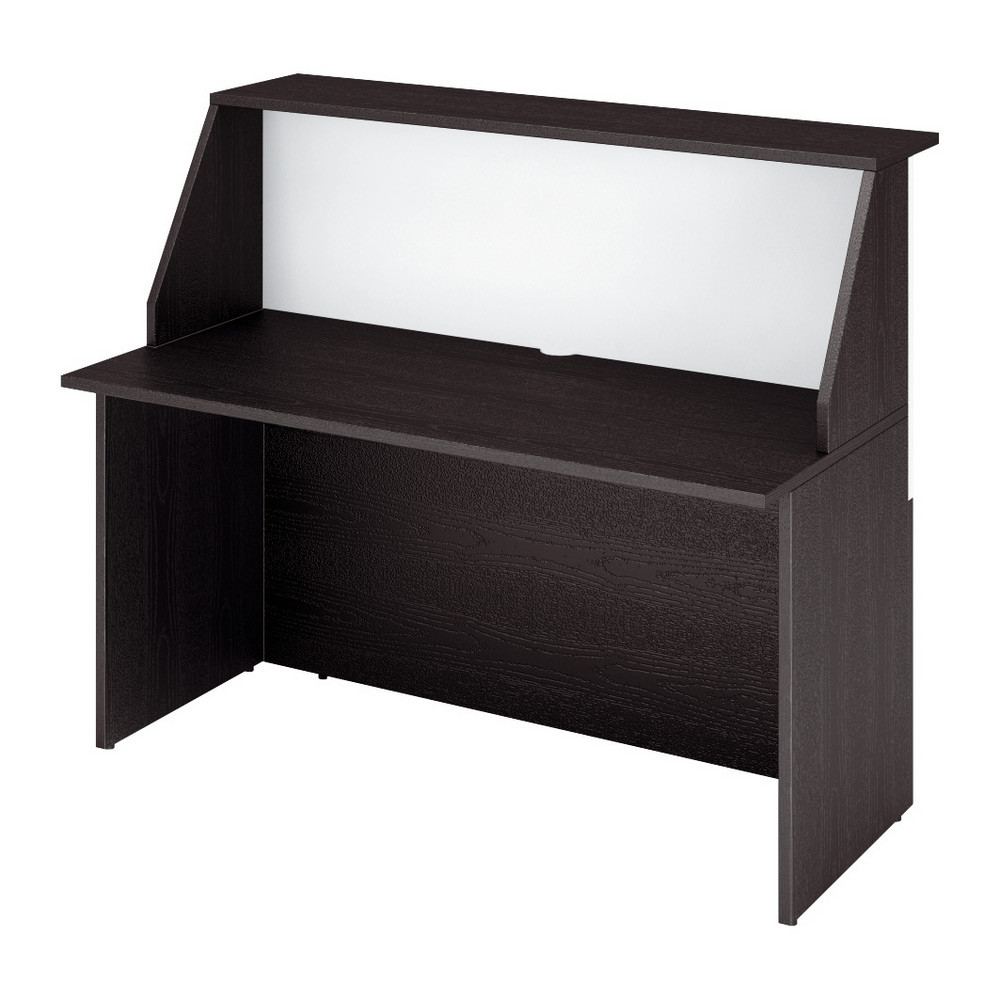 Module haut de banque d'accueil OLA - L.140 cm - Noir