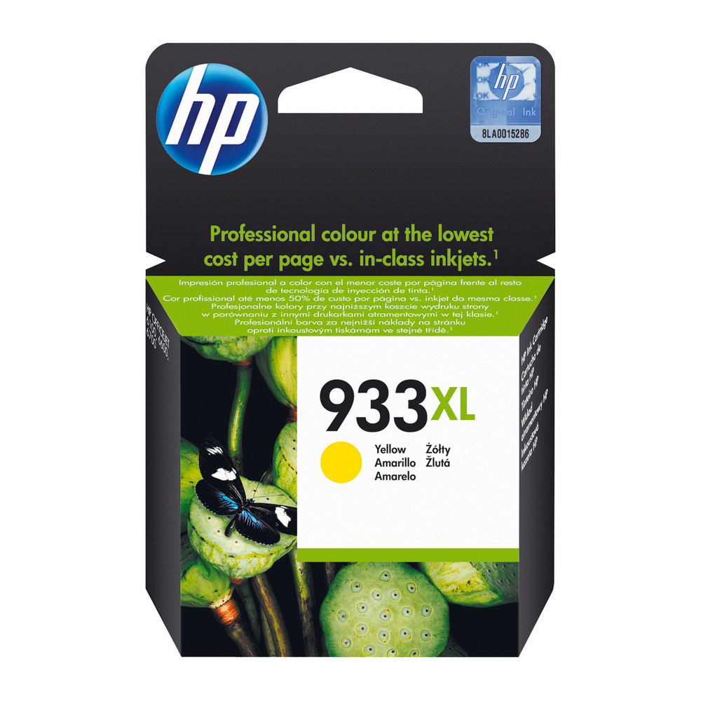 HP 933XL Cartouche dencre jaune grande capacité authentique CN056AE pour HP OfficeJet 610066006700710075107610 - vue 6