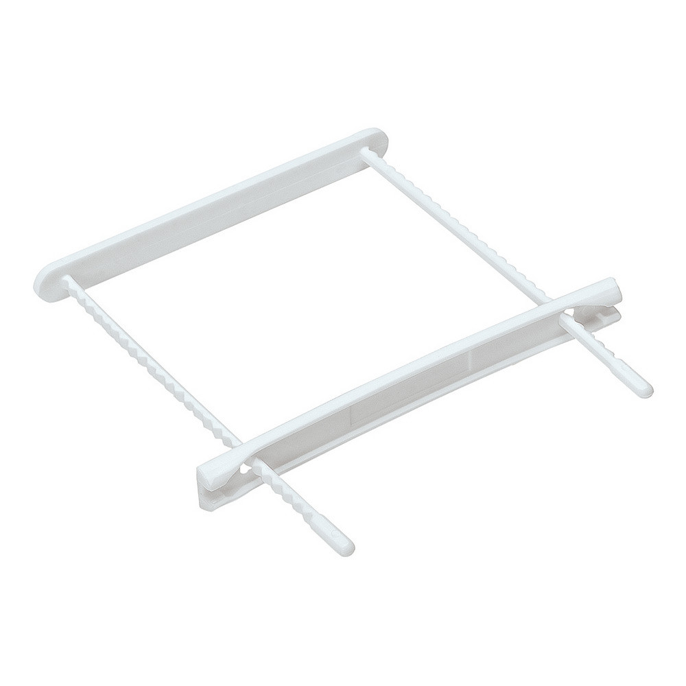 RAJA Relieur d'archives plastique blanc - 8 cm - Bote de 100