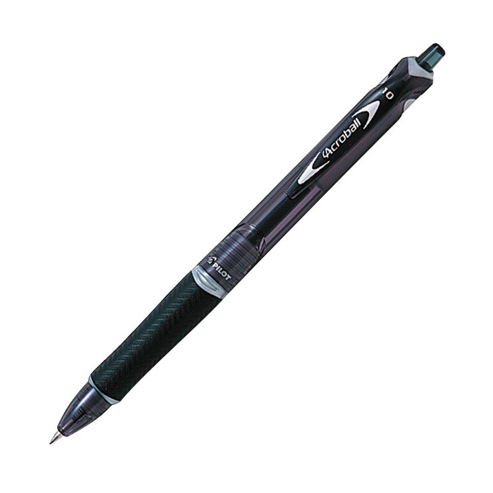 Pilot Begreen Acroball Stylo bille rétractable pointe moyenne 1 mm Noir