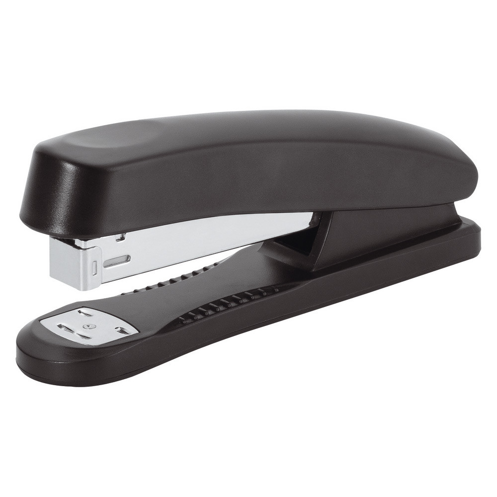 MONDOFFICE+Agrafeuse+de+bureau+ABS+-+Agrafes+24/6+et+26/6+-+Capacite+20+feuilles+-+Noir