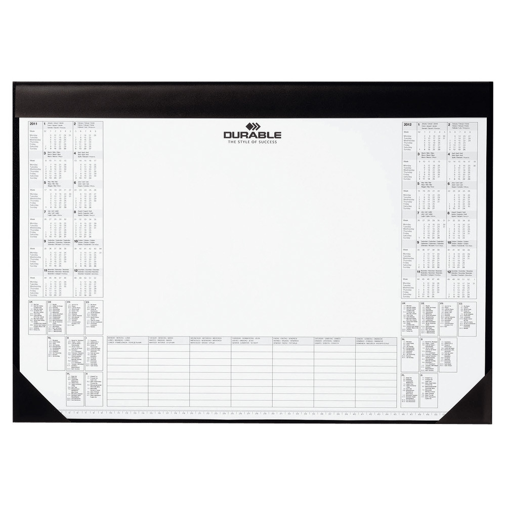Durable Sous-mains calendrier 59 x 42 cm - 2025 / 2026