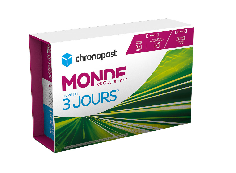 Chronopost Bote Chrono Express Monde & Outre-Mer - 5 kg