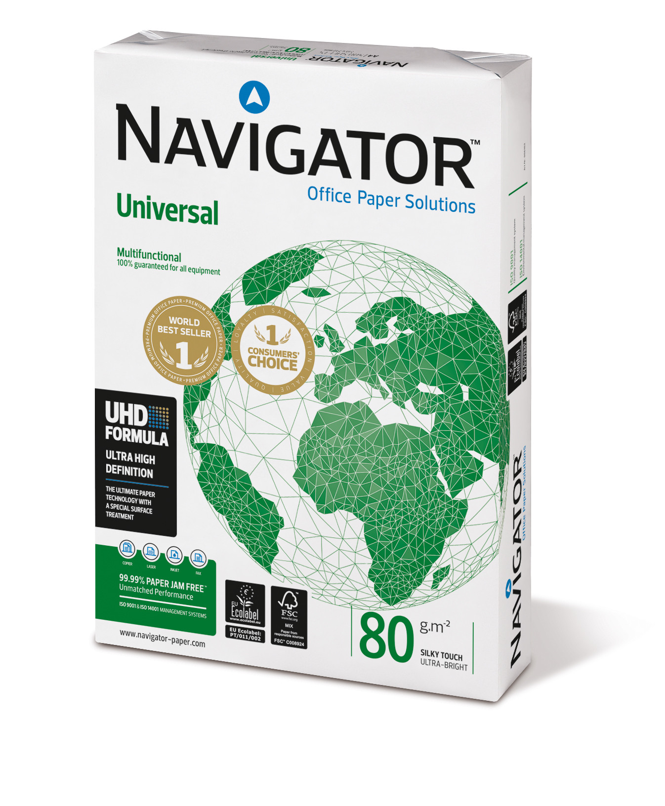 Navigator Papier A4 blanc Universal - 80g - Ramette de 500 feuilles