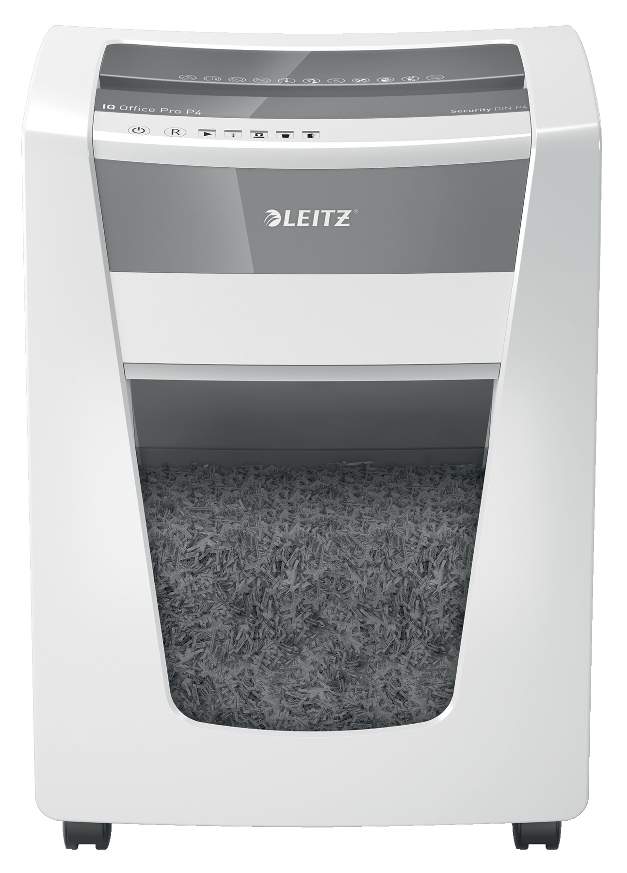 Leitz Destructeur de documents IQ Office Pro coupe croisée DIN P4 - 20 feuilles - Corbeille 30 L