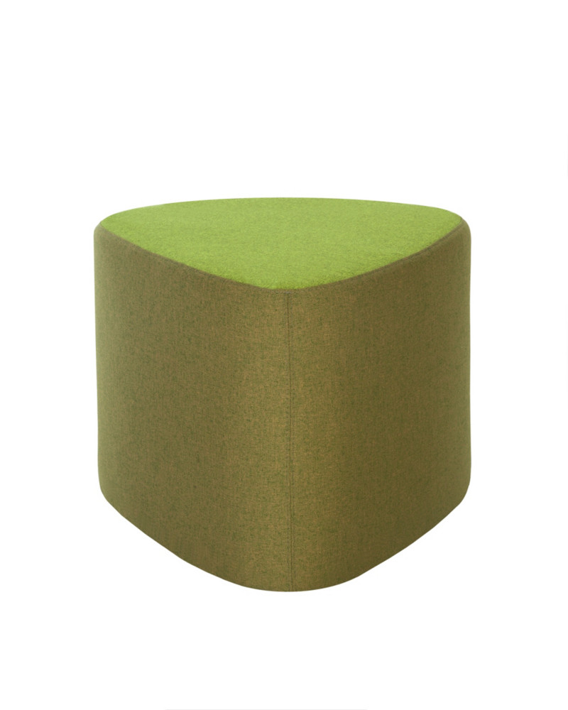 Pouf modulable Flower tissu non feu M1 - Vert
