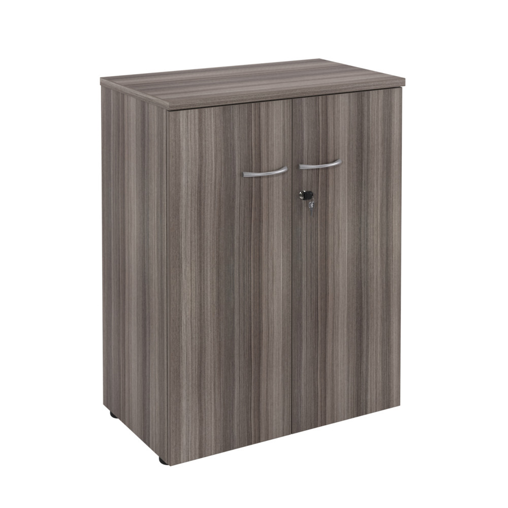 Meuble mi-hauteur NF Environnement avec portes - H.104 x L. 80 x P. 48 cm - Cdre - portes Cdre