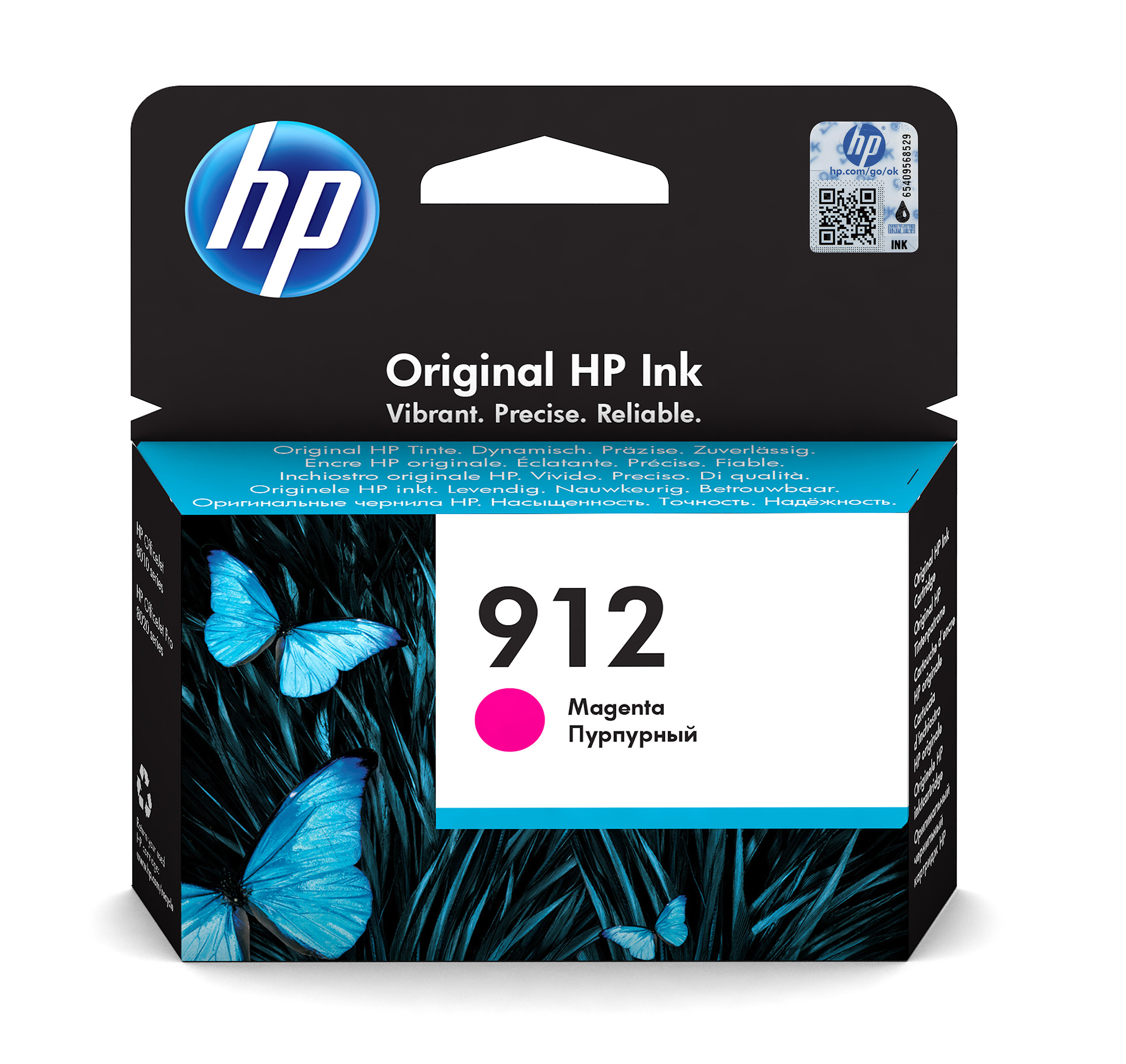 HP 912 Cartouche d'encre authentique 3YL78AE - Magenta