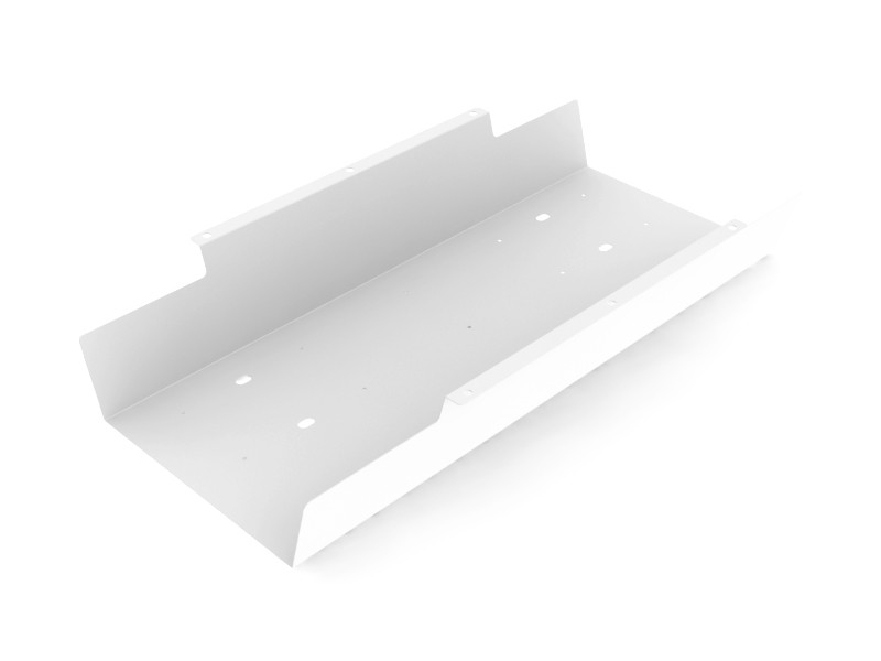 Goulotte d'lectrification pour bureau partag Halden - L.60 cm - Blanc