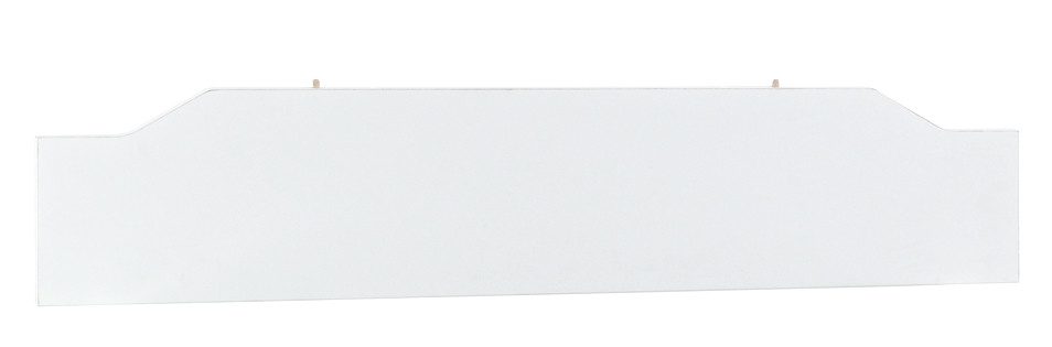 Voile de fond pour bureau droit et compact Vitaly L.160 cm - Blanc