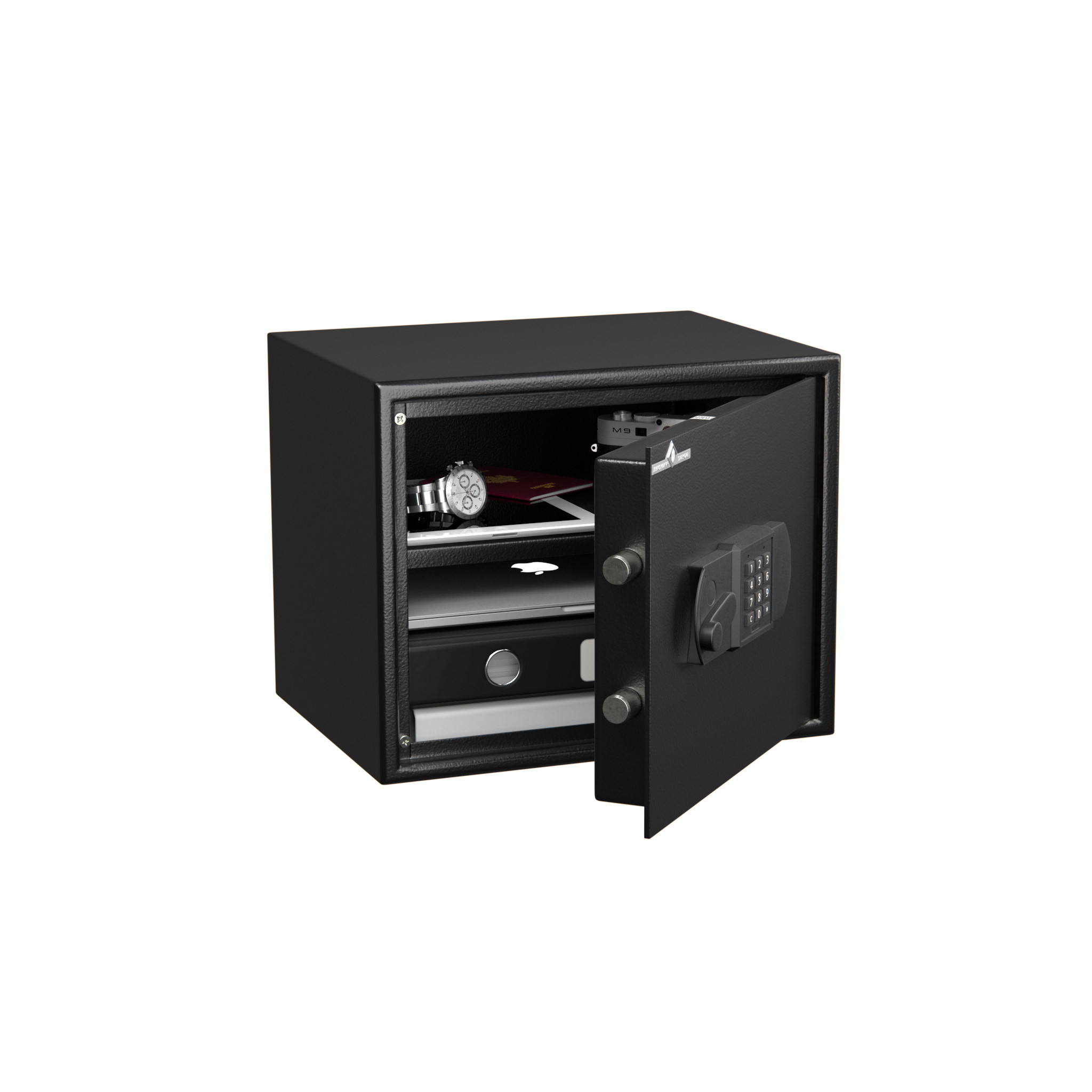 Hartmann Tresore Coffre-fort blindé 32 L serrure électronique - Noir