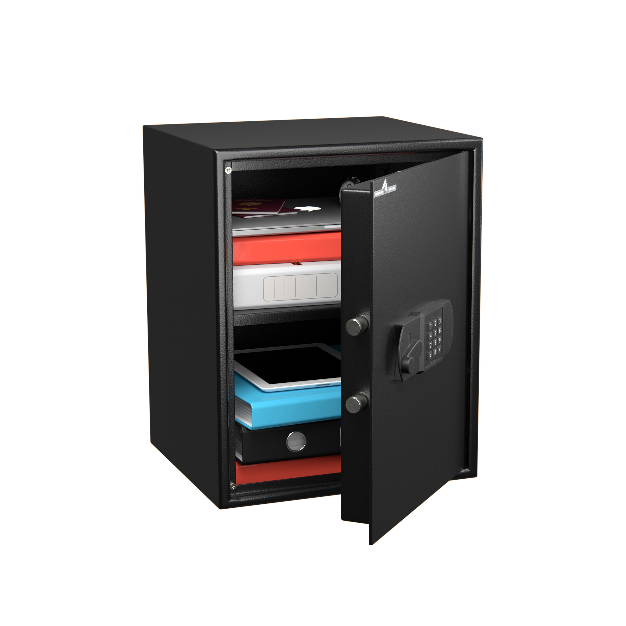 Hartmann Tresore Coffre-fort blindé 60 L serrure électronique - Noir