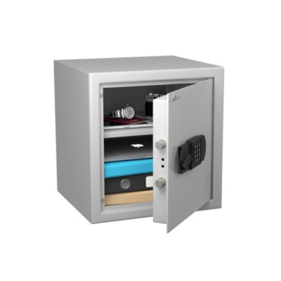 Hartmann Tresore Coffre-fort de sécurité anti-feu 38 L serrure électronique - Gris clair