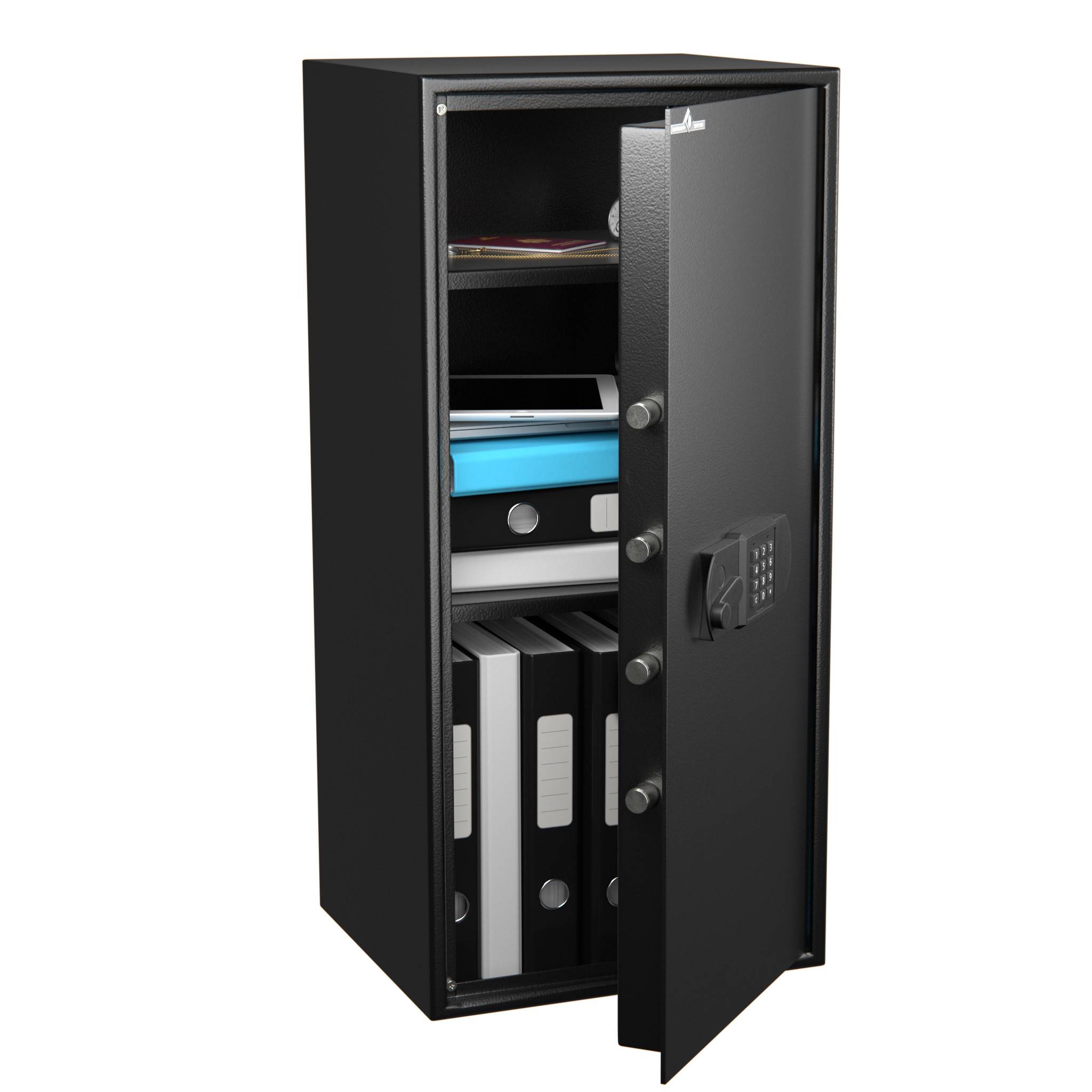 Hartmann Tresore Coffre-fort blindé 135 L serrure électronique - Noir