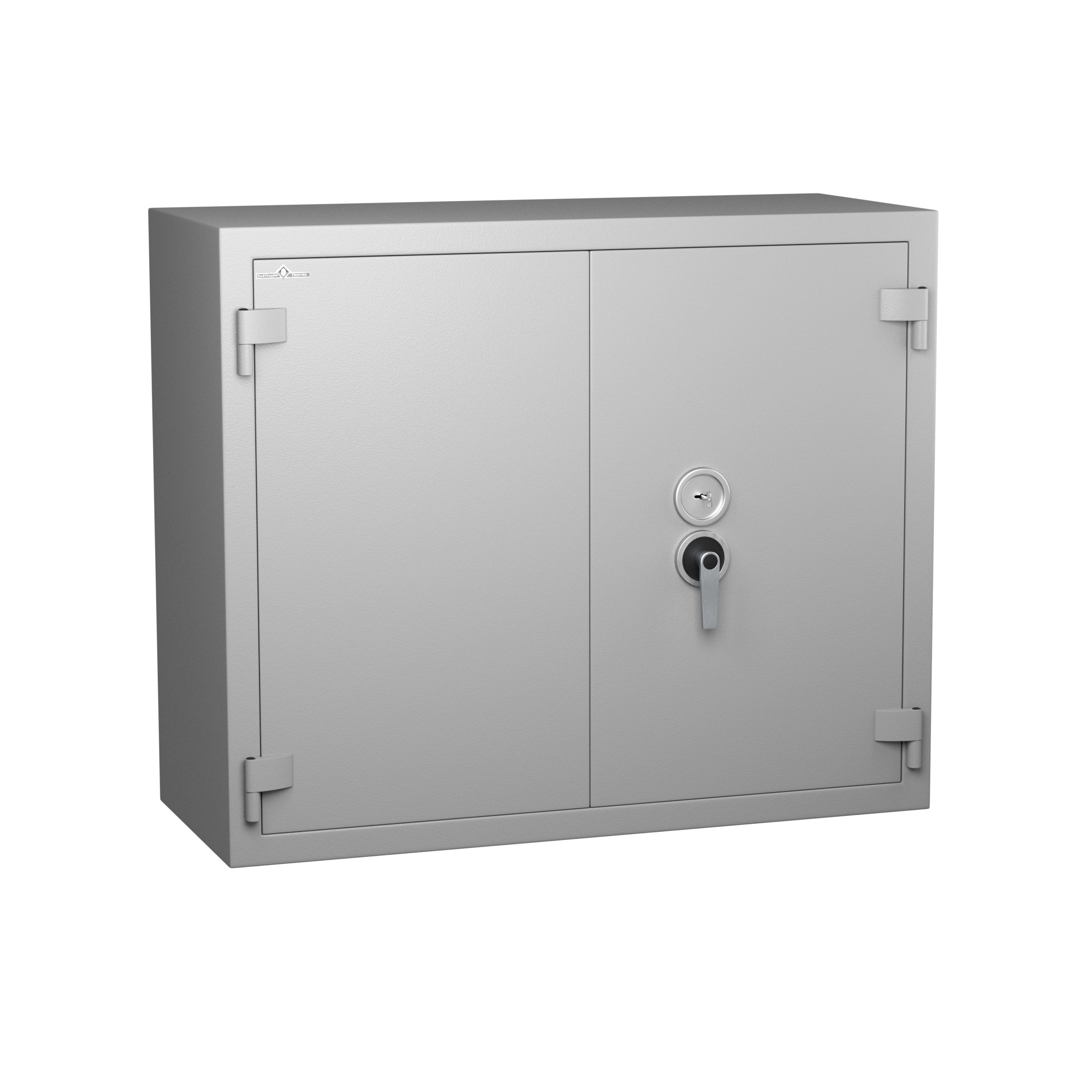 Hartmann Tresore Armoire forte de sécurité Star Protect 510 L serrure à clé - Gris clair