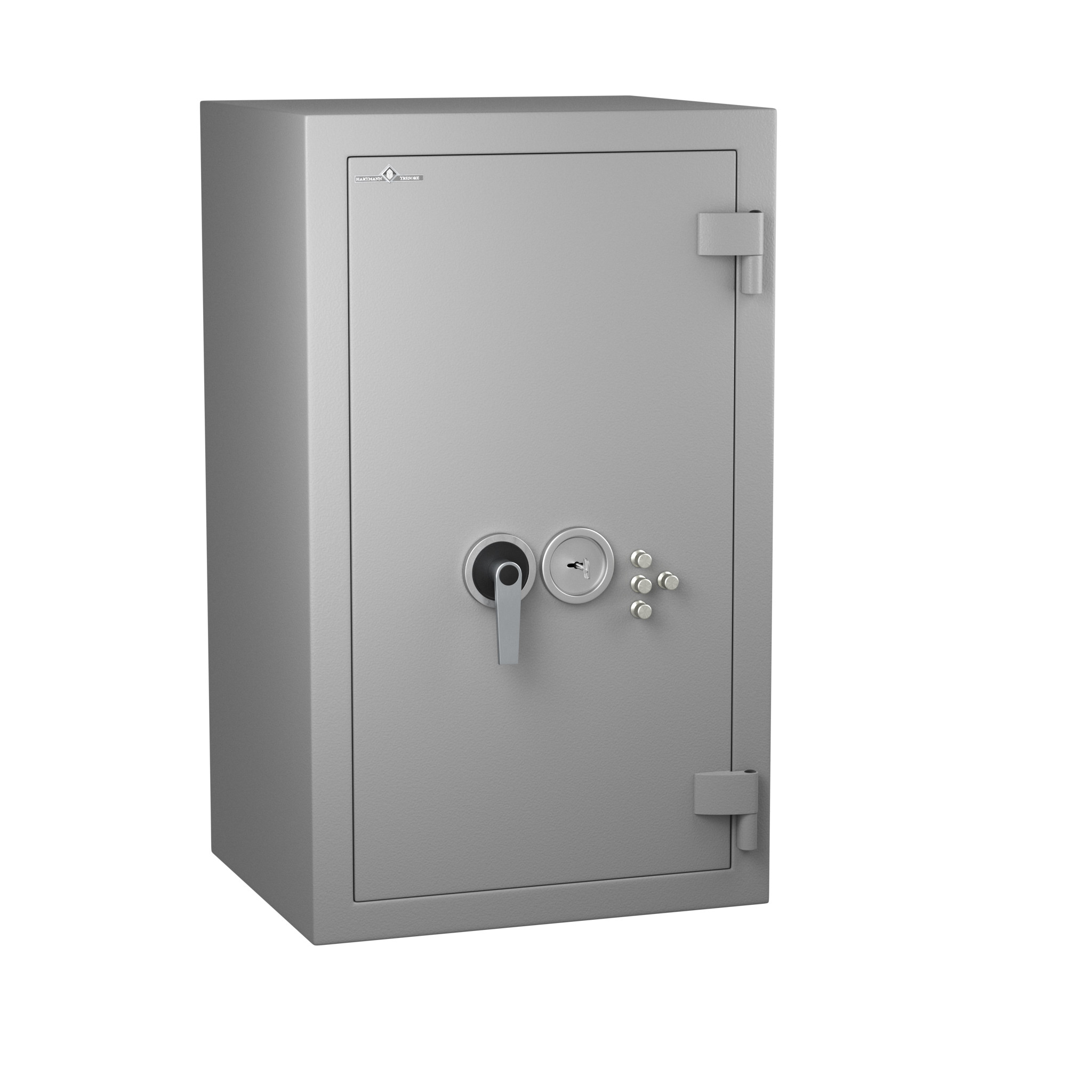 Hartmann Tresore Armoire forte de sécurité Star Protect 255 L serrure à combinaison + clé - Gris clair