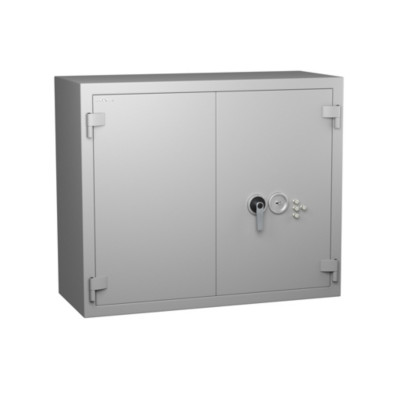 Hartmann Tresore Armoire forte de sécurité Star Protect 510 L serrure à combinaison + clé - Gris clair