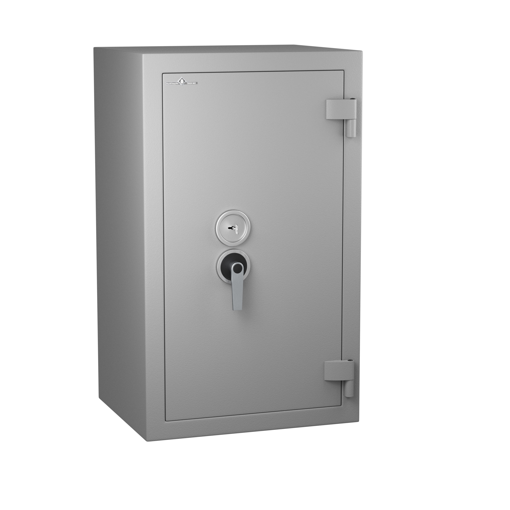 Hartmann Tresore Armoire forte de sécurité anti-feu 190 L serrure à clé - Gris clair