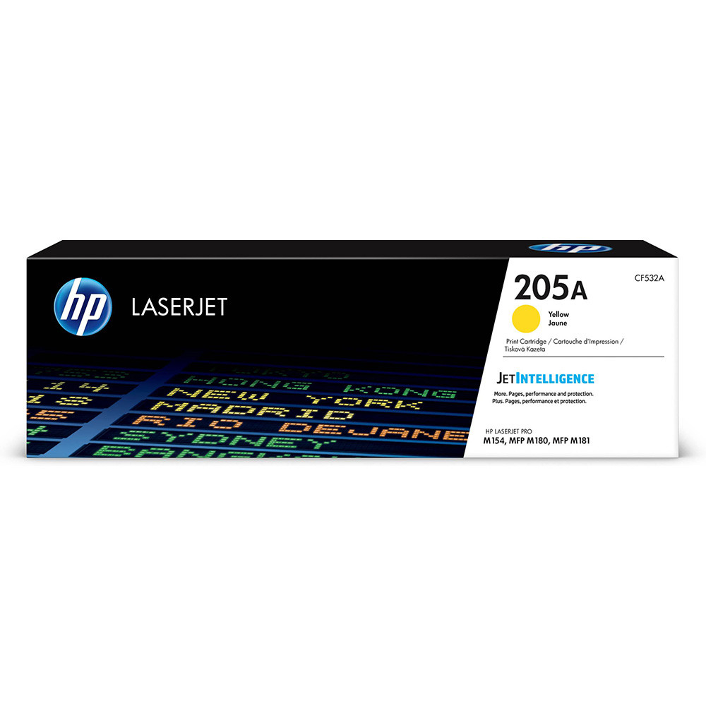 HP jaune original LaserJet cartouche de toner CF532A - vue 2