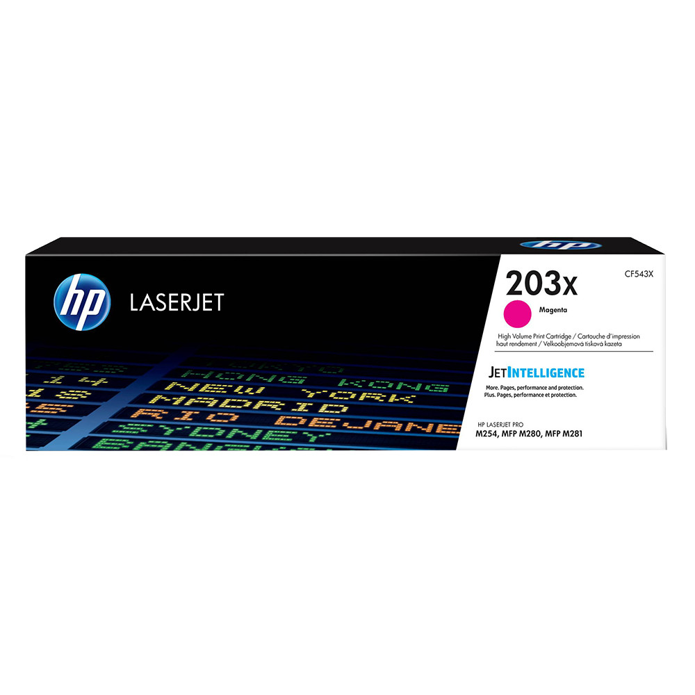 HP a rendement eleve original LaserJet cartouche de toner CF543X - vue 2