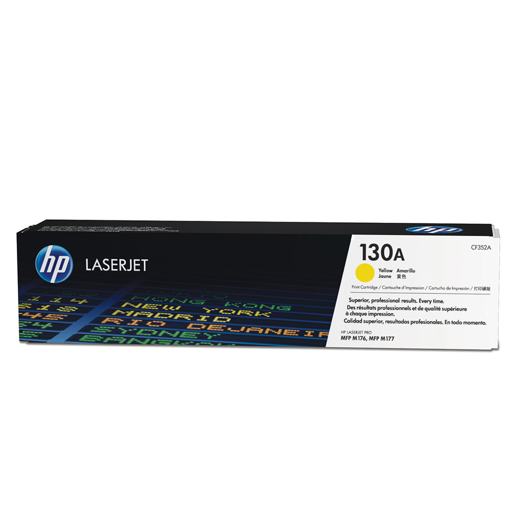 HP CF352A Jaune - vue 9