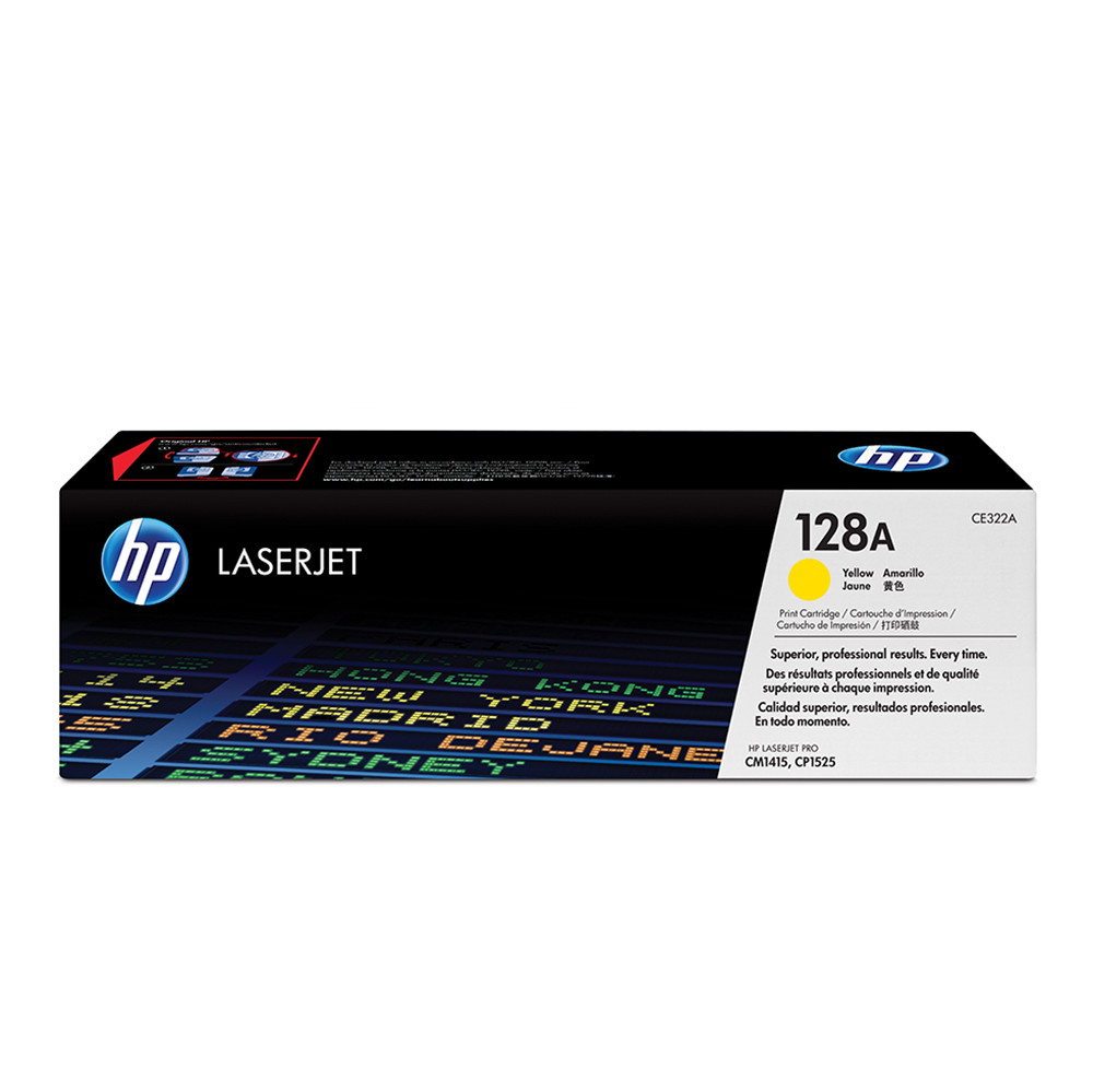 HP CE322A Jaune - vue 8