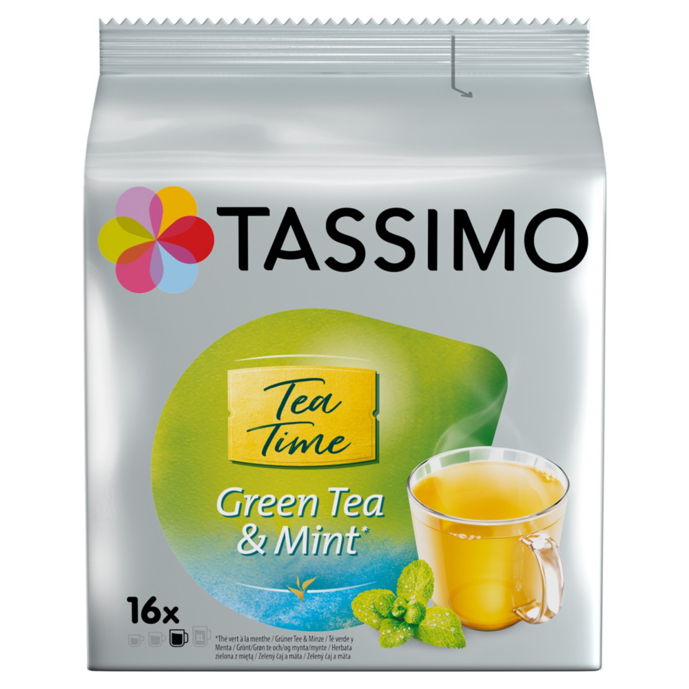 Tassimo T-Discs Th vert  la menthe - paquet de 16 dosettes
