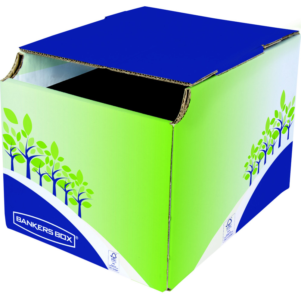 Bankers Box Corbeille de tri slectif pour le recyclage des papiers - 16L - Lot de 5