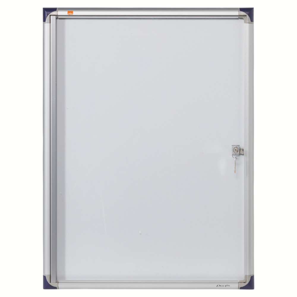 Nobo Vitrine d'intrieur extra-plate porte-battante fond magntique, 4 feuilles A4, dimensions L51 x H68 x P2,5 cm