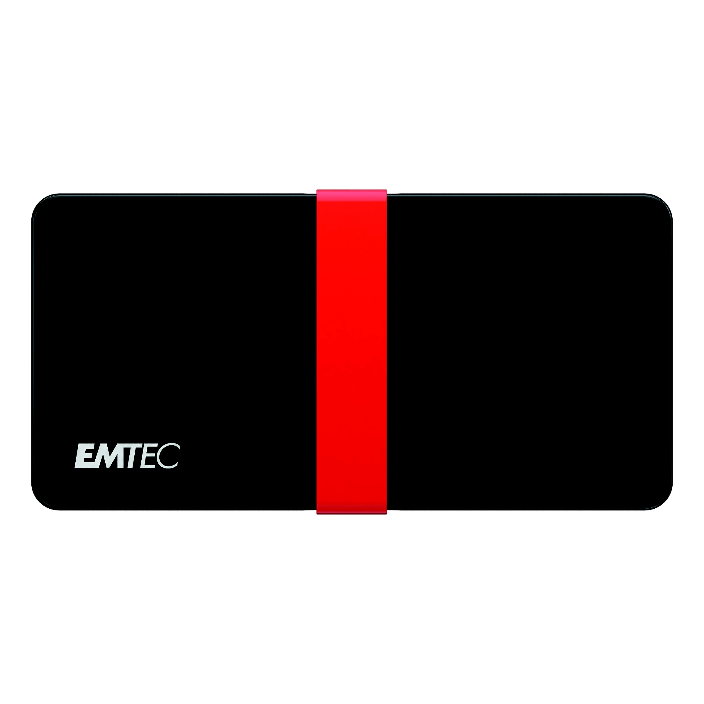 EMTEC X200 Power Plus - Disque SSD portable - 1 To - USB-C 3.1 Gen 1 - Noir
